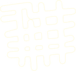 Abstract Organic Grid Design Element