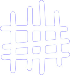 Obraz premium Abstract Organic Grid Design Element