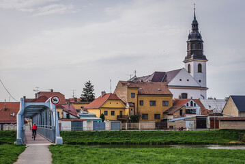 Obraz premium Church in Uhersky Ostroh