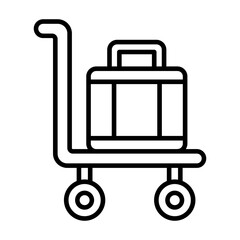 Airport cart Icon