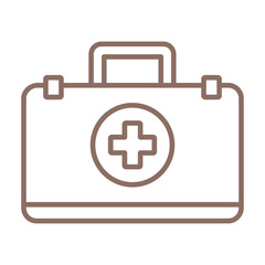Fototapeta premium First aid kit Icon