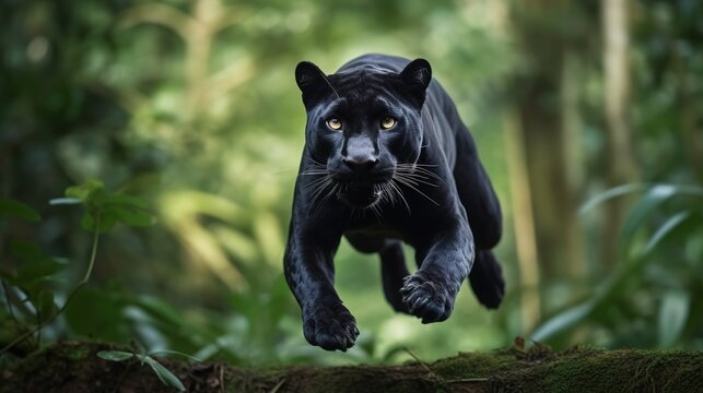 Jumping Panther Images – Browse 5,293 Stock Photos, Vectors, and Video |  Adobe Stock