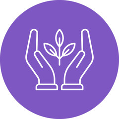 Obraz premium Naturalization Icon