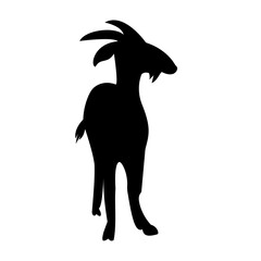 goat silhouette