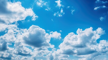 Summer blue sky bright winter air&nbsp;blue sky concept sky and clouds background