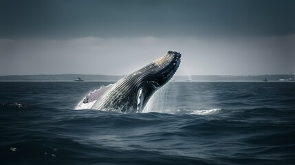 Obraz premium Whale illustration