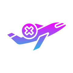 Fototapeta premium No Flight Icon