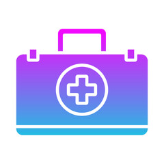 Fototapeta premium First aid kit Icon