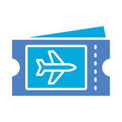 Plane ticket Icon