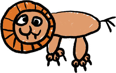 어린이 동물 그림
