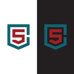 S SHIELD LOGO DESIGN