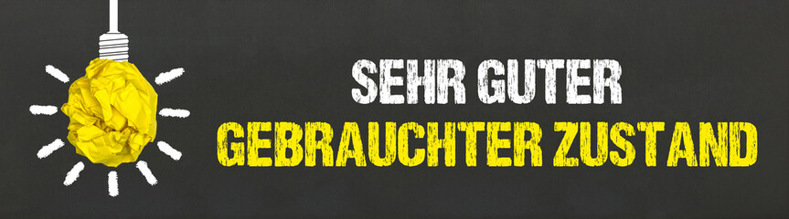 Sehr guter gebrauchter Zustand
