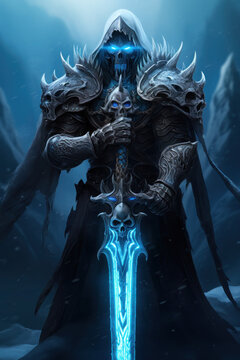 Arthas is a fictional character from the Warcraft universe. He is a complex and tragic figure, once a noble and just paladin, but later corrupted by dark forces and transformed into a death knight.