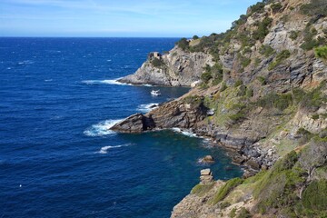 cliffs of moher at the coast