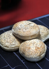 pan focaccia especial para hamburguesas