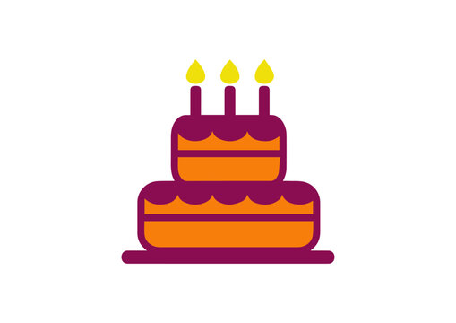 vector cake slice cake dessert birthday cake illustration designs