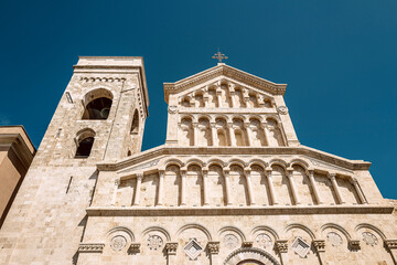 Fototapeta premium Duomo di Cagliari, Sardegna.