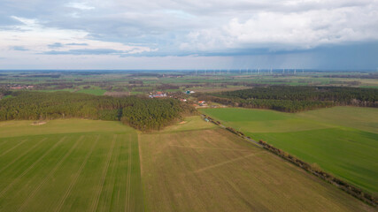 panorama of the countryside