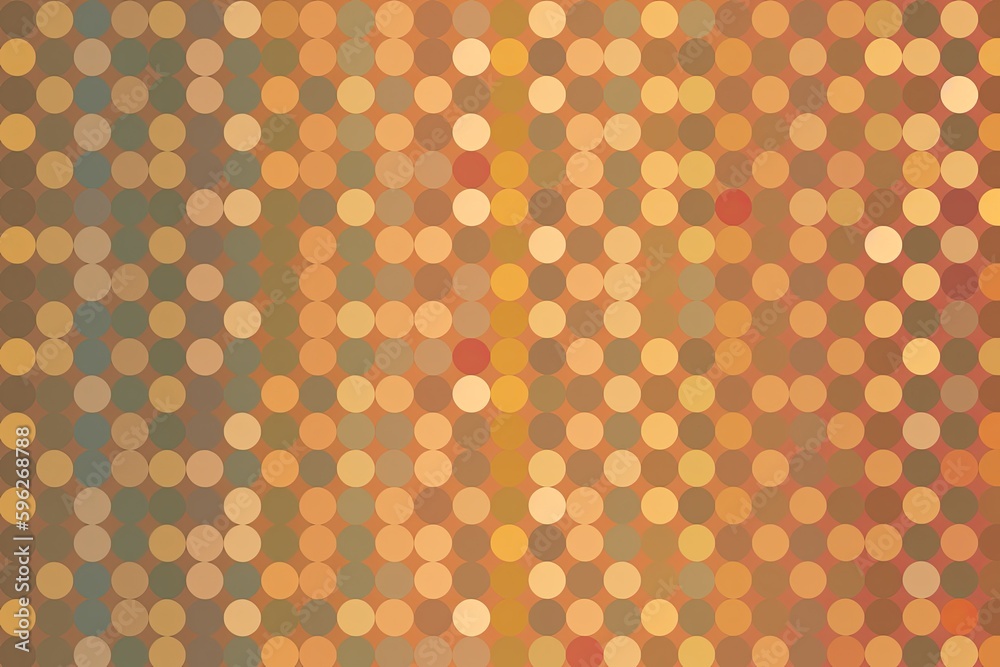 Poster colorful abstract background with overlapping circles. generative ai