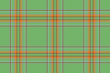 Fabric pattern check. Textile vector texture. Seamless tartan plaid background.