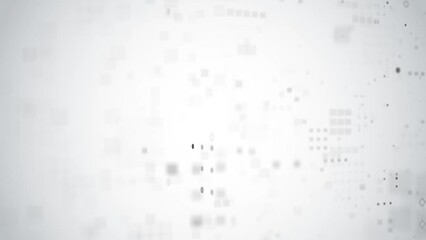 The concept of a graphical background with the movement of figures in parallel planes and a perpendicular direction. Cg