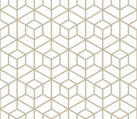 A seamless pattern with lines that look like hexagons