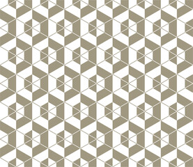 A seamless pattern with geometric shapes