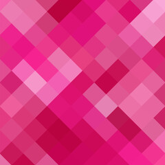 Red pixel background. Vector polygonal style. eps 10