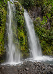 Fototapeta na wymiar Dawson Falls, Egmont National Park, North Island, New Zealand