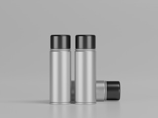 Sports water bottle 3d illustration with white background  