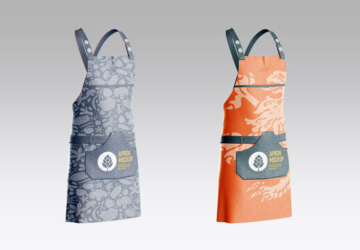 Professional Apron Mockup