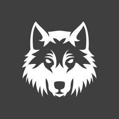Dog wolf coyote beast furry muzzle predator vintage fashion t shirt print design vector illustration