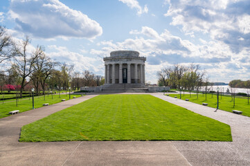 Fototapeta premium The Monument at George Rogers Clark National Historical Park