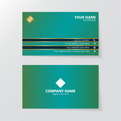 Multi Colored Business Card Design, Visiting Card Template, Colorful Card