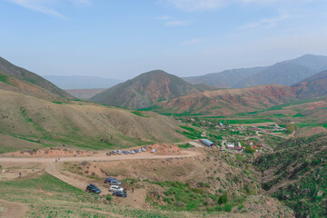 Fototapeta na wymiar Kyrgyzstan mountains