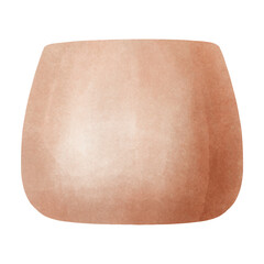 Clay Planter flowerpot watercolor