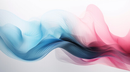 a colorful abstract background with a wave pattern. Generative Ai