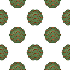 Pattern homemade cookie different taste in pastry biscuit