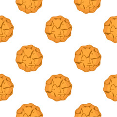 Pattern homemade cookie different taste in pastry biscuit
