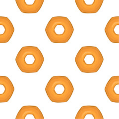 Pattern homemade cookie different taste in pastry biscuit