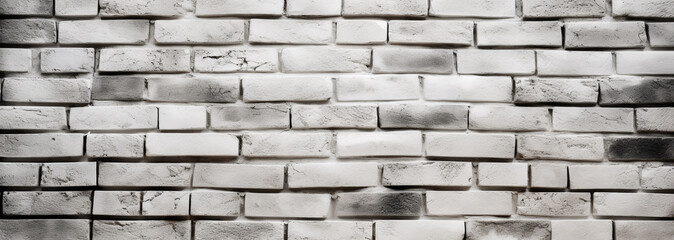 texture white brick wall. Generative Ai