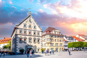 Altstadt, Ravensburg, Deutschland 