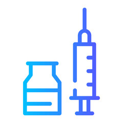 vaccine gradient icon