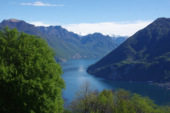 Lago di Lugano, panorama © Stefano