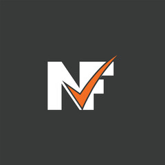 unique NF logo designs