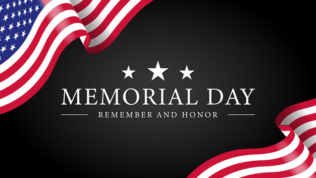 USA Memorial Day Background