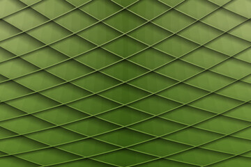 Fototapeta na wymiar Abstract vector background in green tones in the style of paper card