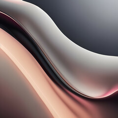 abstract background with wave - black and beige background - abstract background - Generative AI