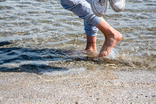 caminando nell'acqua