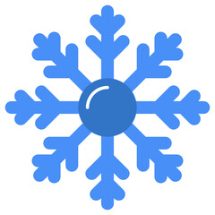 Modern design icon of snowflake 